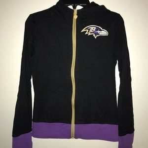 Girls NFL team apparel Baltimore Ravens
